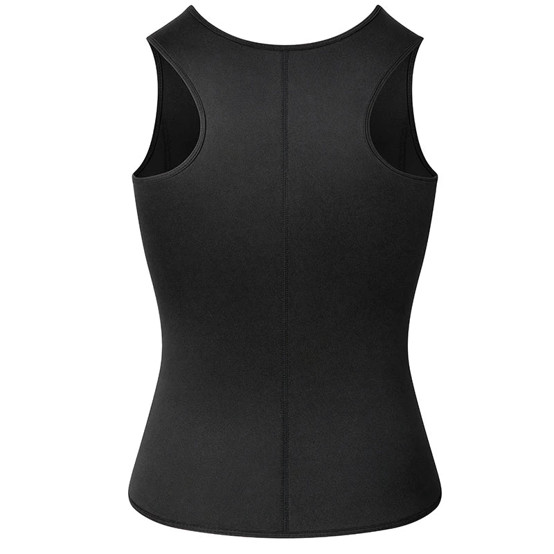 Men Body Shaper Waist Trainer Vest Slimming Shirt Sauna Sweat Vest Compression Undershirt Shapewear Fat Burner Workout Tank Tops