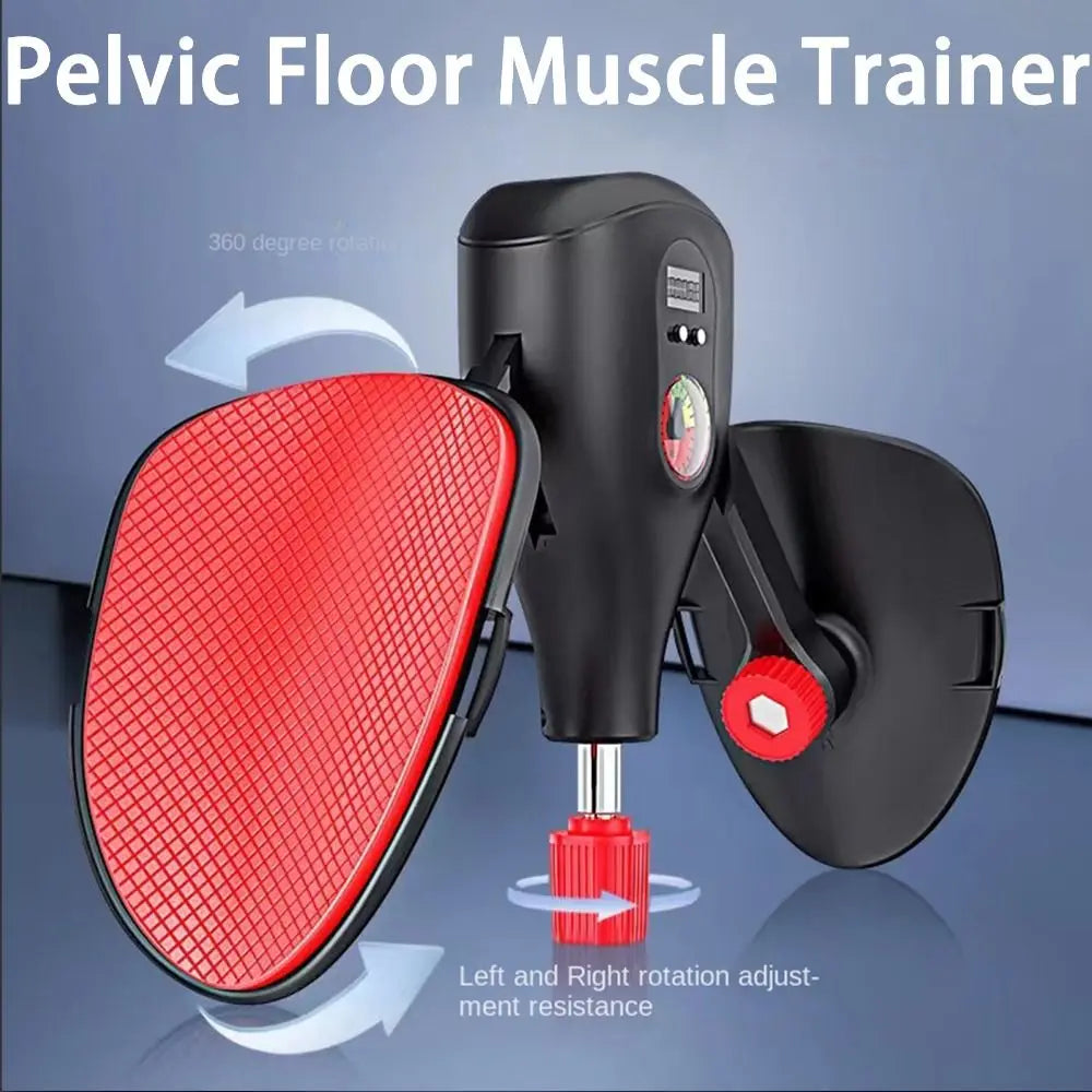 360 Degree Rotating Women Pelvic Floor Muscle Trainer Visual Adjustable Workout Equipment Men Inner Thigh Exerciser Anti Slip