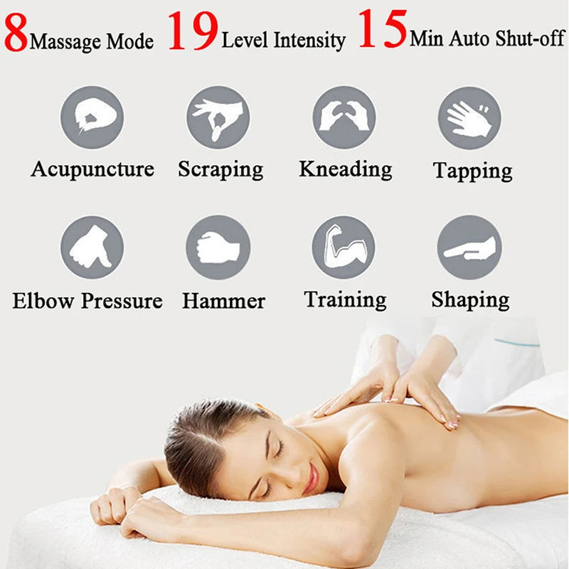 Remote Controller EMS Muscle Stimulator Smart Electric Fitness Abdominal Training Weight Loss Stickers Body Slimming Massager